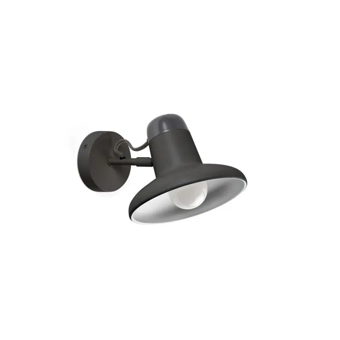 SNAP Dark grey wall lamp