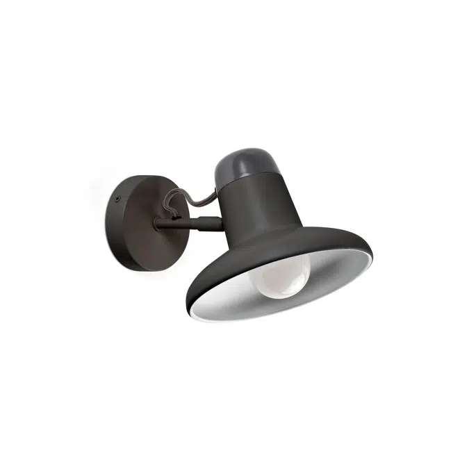 SNAP Dark grey wall lamp
