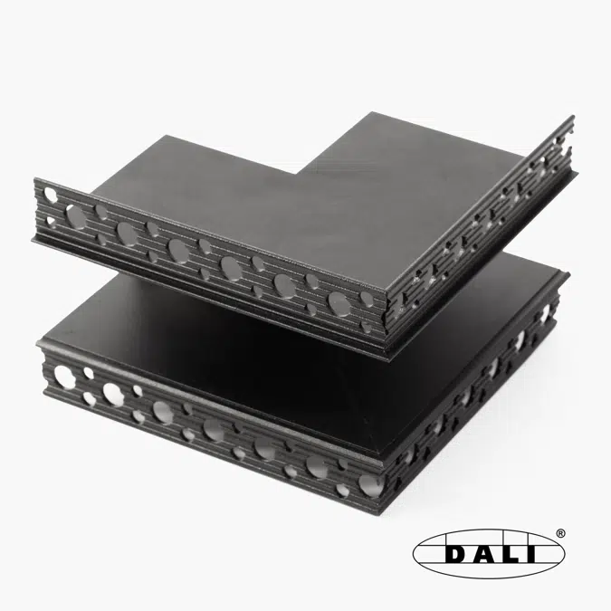 NESO Accessorio angolo esterno da incasso DALI