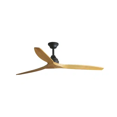 kép a termékről - ALO L Black/wood fan DC SMART