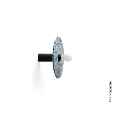 Immagine per CONFETTI 300 H140 Lampada a parete/plafoniera trucioli riciclati