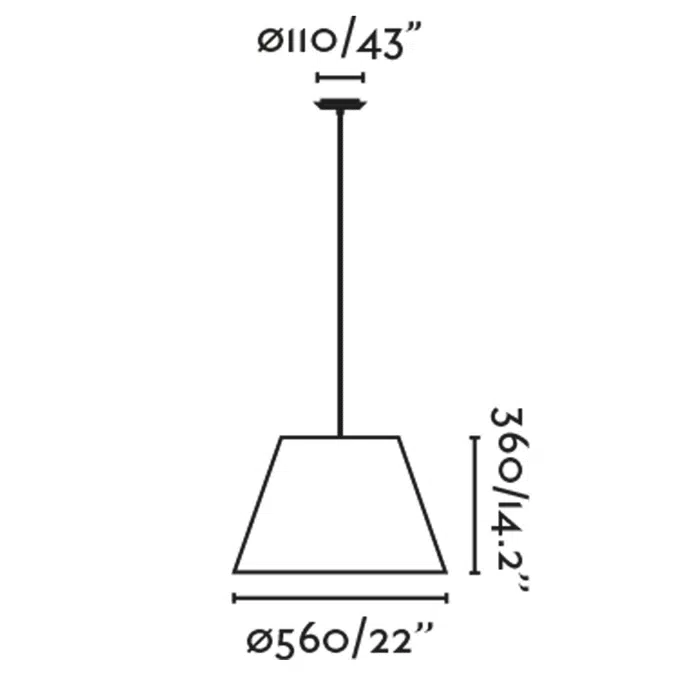 SUMBA Lampe suspension noire/rotin