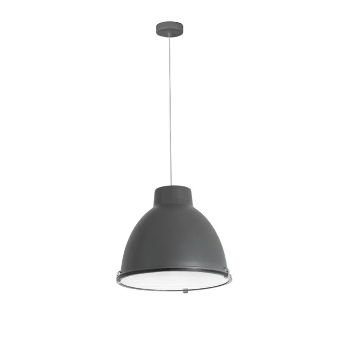 CHARLOTTE Dark grey pendant lamp