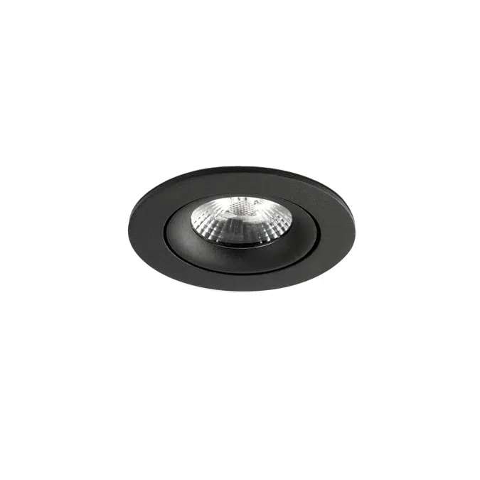 NAIS Black orientable recessed