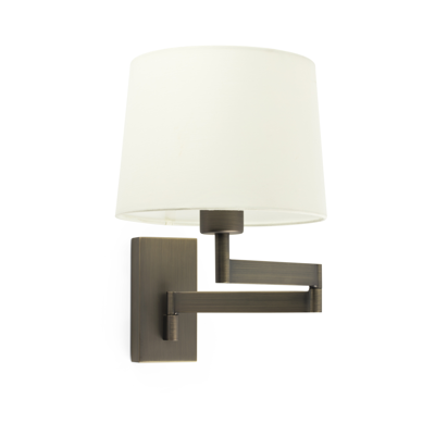 Immagine per ARTIS Bronze/beige wall lamp with articulated lamp