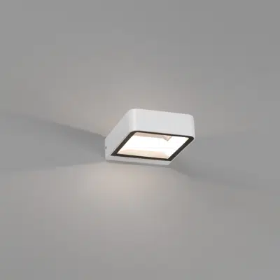 Image for AXEL LED White wall lamp