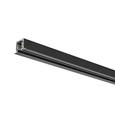 billede til TRACK black triphasic recessed 2m