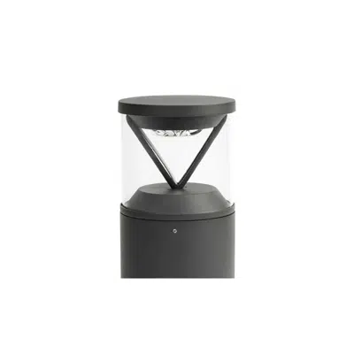 kuva kohteelle RUSH 250 Dark grey post lamp 4000K 180º DALI