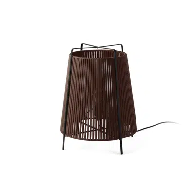 obraz dla AKANE Brown floor lamp