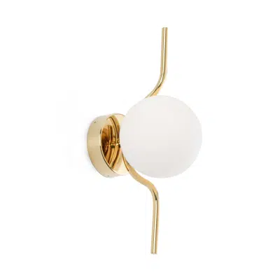 kuva kohteelle LE VITA Gold wall lamp