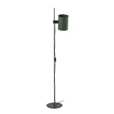 billede til GUADALUPE Black/green floor lamp