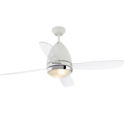 Image for FARETTO White ceiling fan