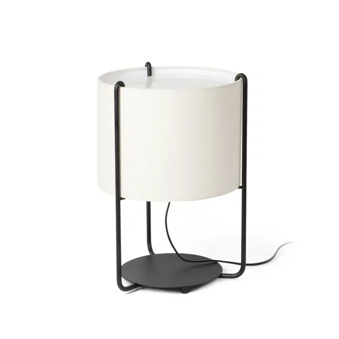 DRUM Sobremesa negra/beige