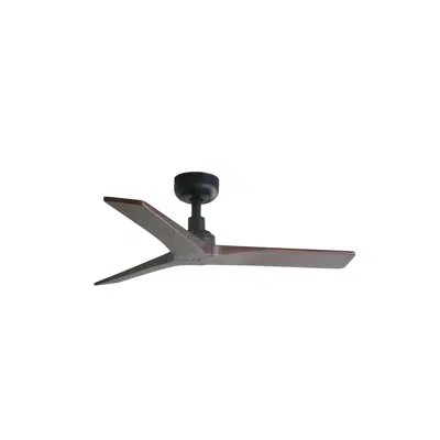 Image pour KLIM S Ventilateur noir/noyer