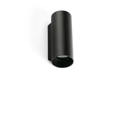 bilde for KOV 2L Black round wall lamp 3000K 23°/23°