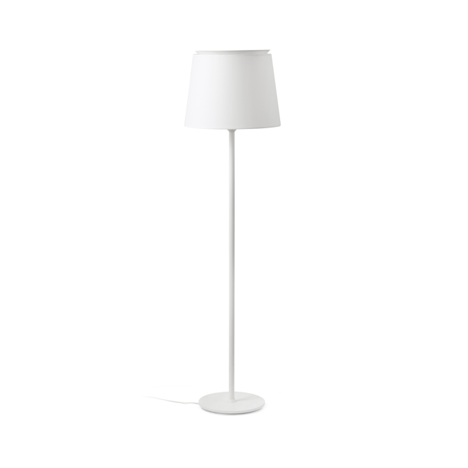 BIM objects Free download! SAVOY White/white floor lamp BIMobject