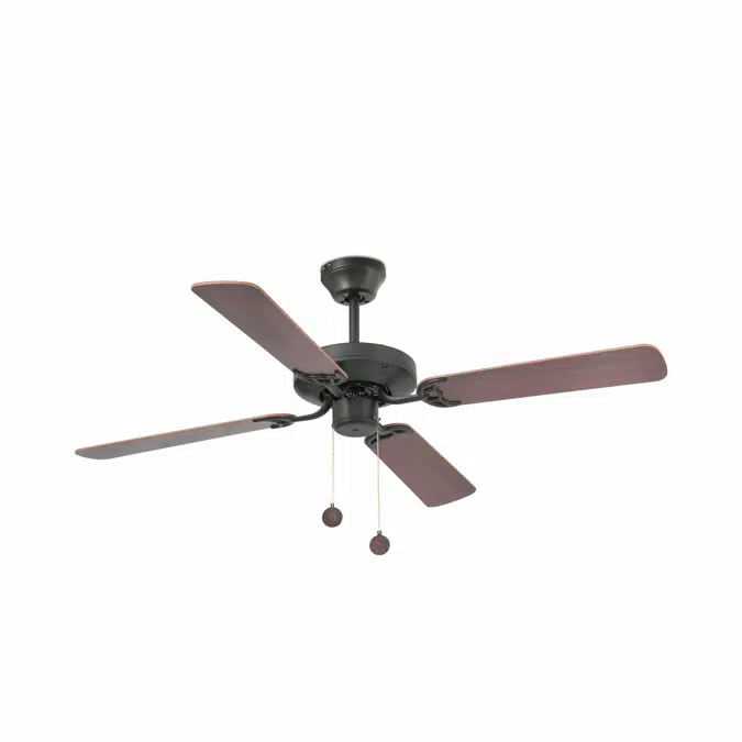 YAKARTA M Ventilatore marrone