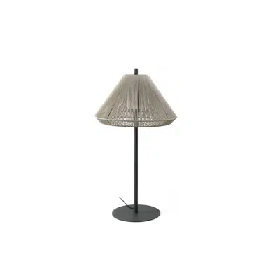 kuva kohteelle SAIGON OUT 1200 C70 Grey/beige floor lamp
