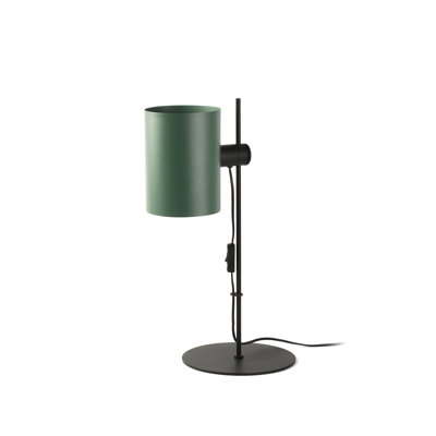 Image for GUADALUPE Black/green table lamp