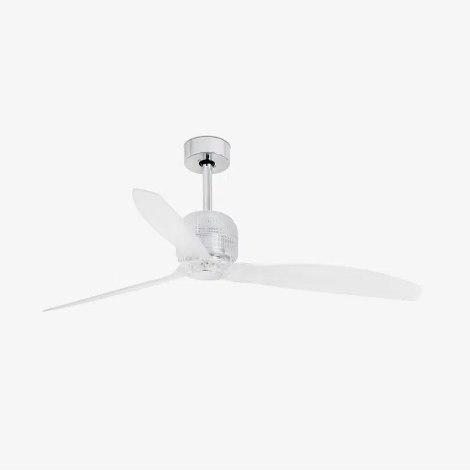 DECO FAN M Chrome FAN LED with DC motor