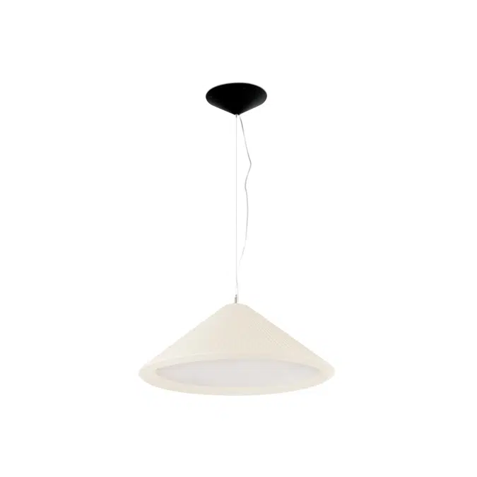 SAIGON IN 700 Ivory white pendant lamp