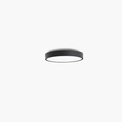 Obrázek pro DOMIO black surface Ø400 36W opal 4000K CRI80