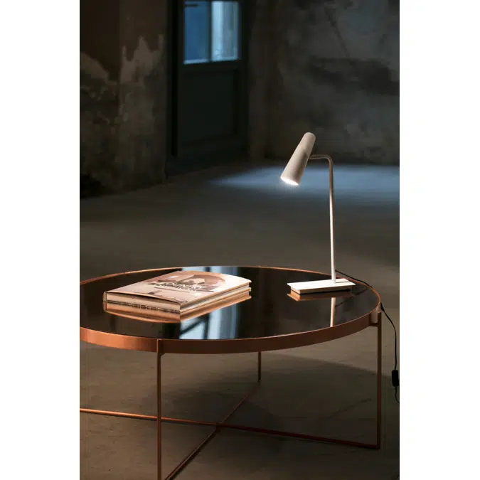 LAO White table lamp