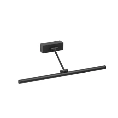 imagem para MAGRITTE 450 Black picture wall light 8W