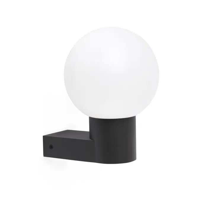 MOON Dark grey wall lamp