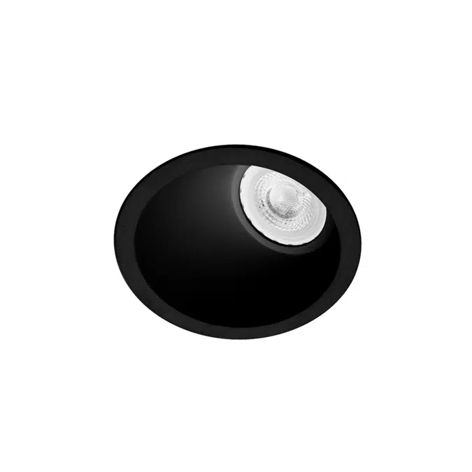 FRESH Black wall washer GU10 25°
