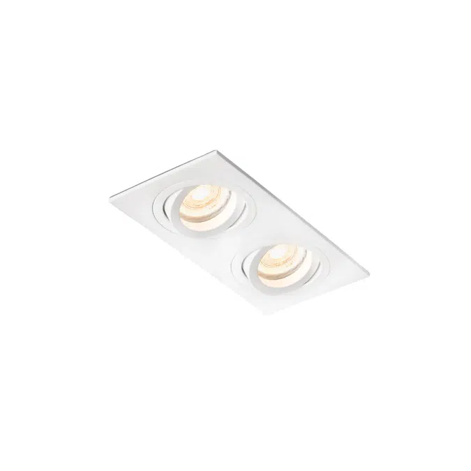 RADON RCT White recessed lamp