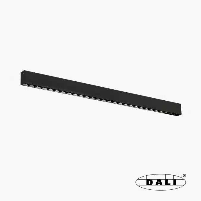 VIA EVO surface 1130 UGR<16 4000K 50° black DALI