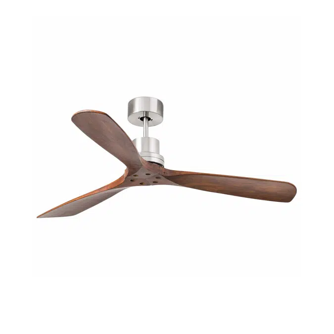 LANTAU Ventilador níquel mate