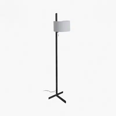 Image for STAND UP Black and grey floor lamp