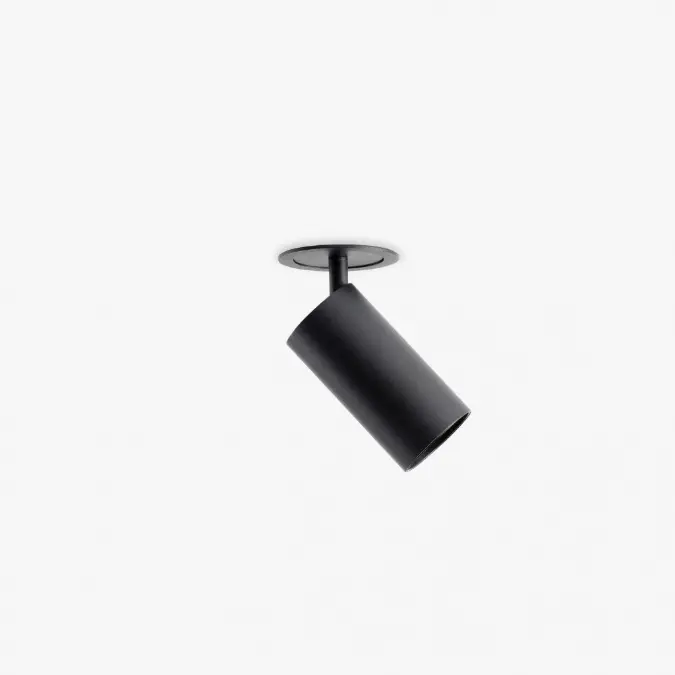 BIM objects - Free download! FOST RECESSED black projector 7W CRI90 ...