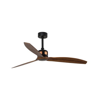 Image for COPPER FAN Black/wood ceiling fan