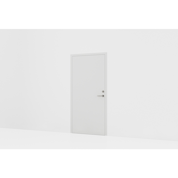 BIM objects Free download! Interior Office Door with Cylinder BIMobject