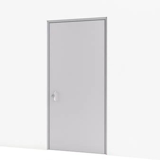 Toilet Door w/ DEC Solution