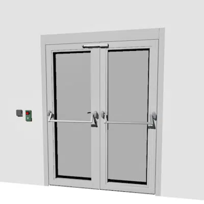 Image for Panic door with comfort