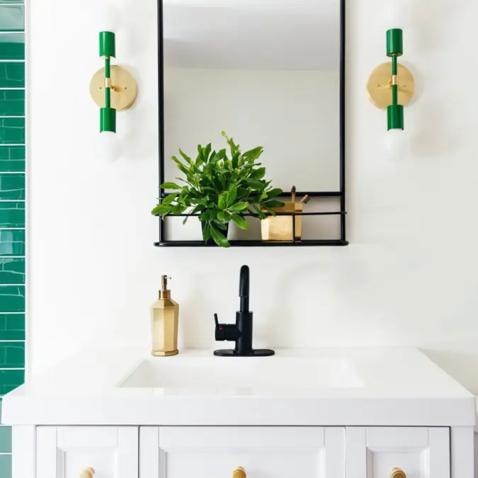 Color Scepter Sconce 10"