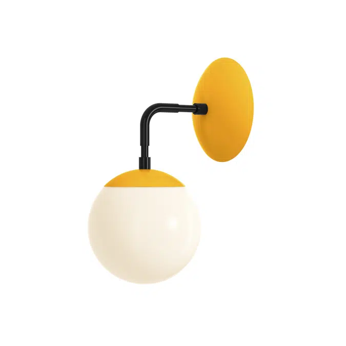 Color Cap Sconce 6"