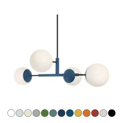 Imagem para Color Big Status Chandelier}