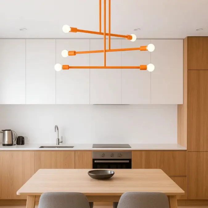 Color Commander Chandelier 29"