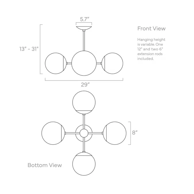 Big Orbi Chandelier
