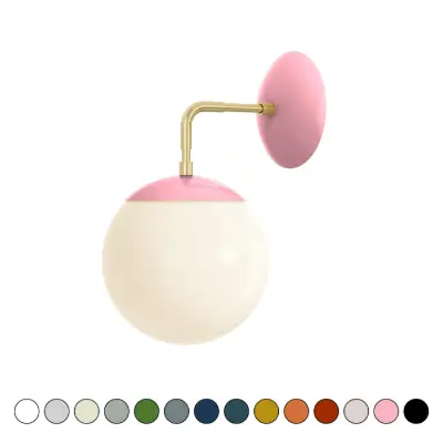 画像 Color Cap Sconce 8"