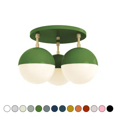 Color Ballsy Flush Mount 的圖片