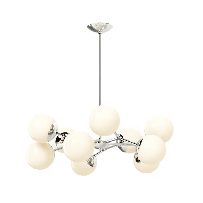 Crown Chandelier 32"