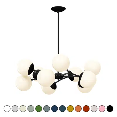 imagem para Crown Chandelier 32"