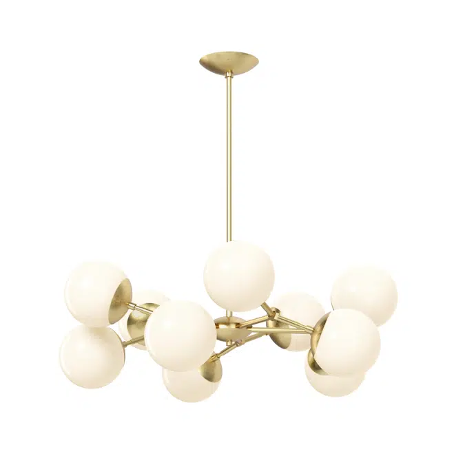 Crown Chandelier 32"