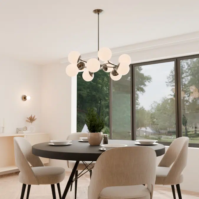 Crown Chandelier 32"